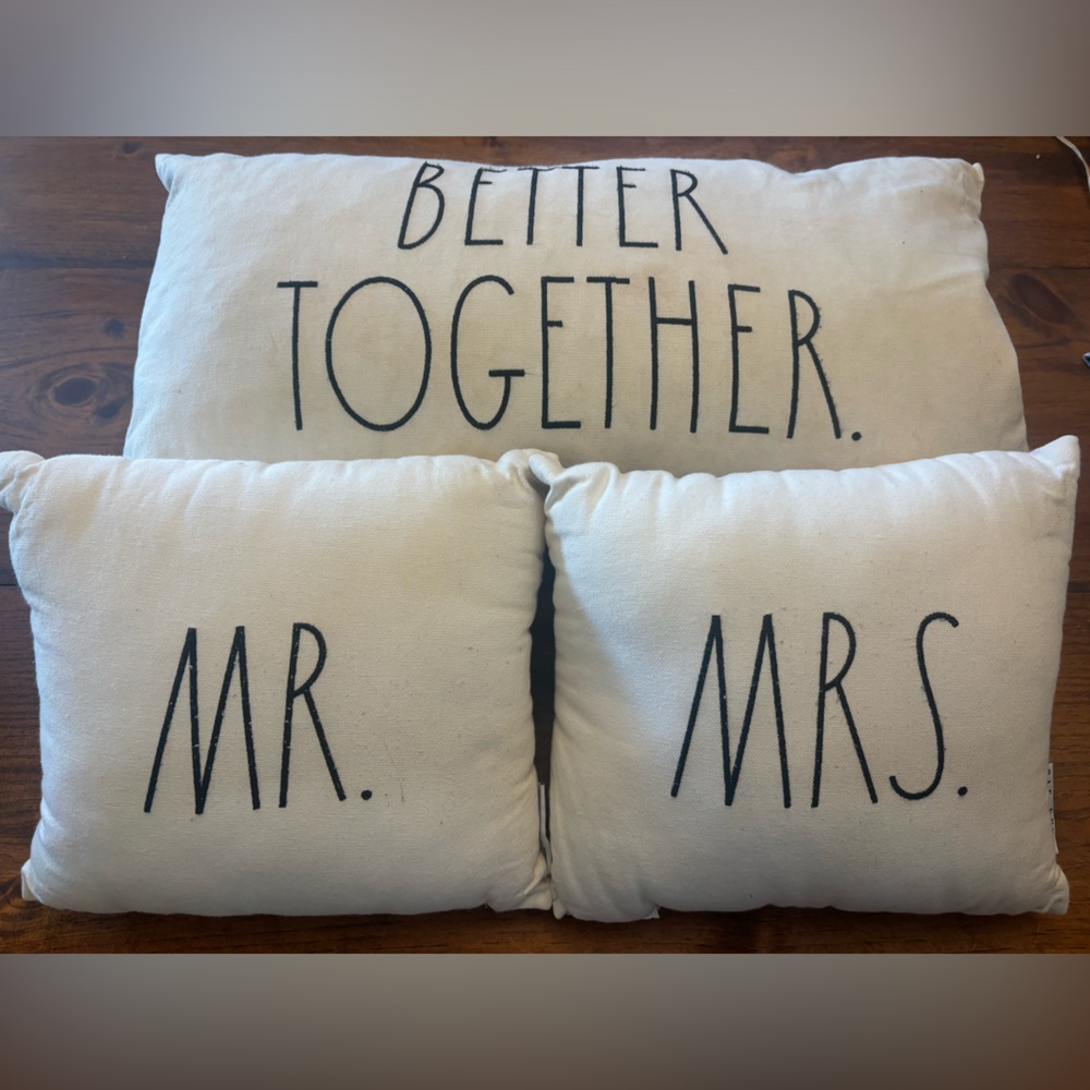 Rae Dunn pillows